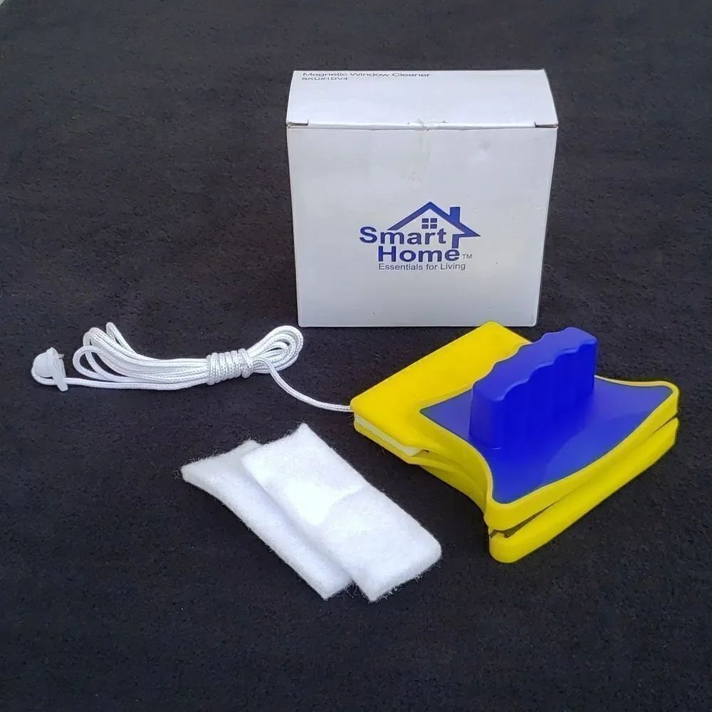 New in Box Smart Home Magnetic Window Cleaner Cleans Inside and Outside